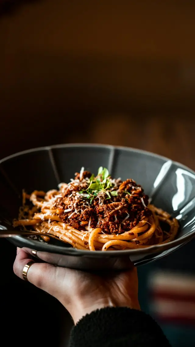 Spinach and cheddar pasta